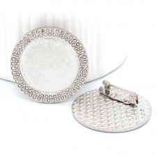 sublimation zircon pins brooches