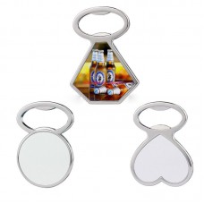 sublimation blank metal fridge magnet Bottle opener