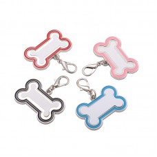 sublimation blank dog bones  keychains key ring