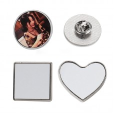 sublimation blank pins brooches badge