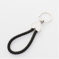 sublimation blank heart keychains key ring