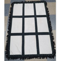 sublimation 9 panel blanket