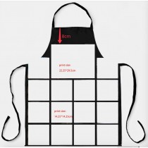 sublimation blank 15panel, 4panel, 5panel,7panel,8 panel  aprons