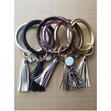 sublimation blank Tassels  Tassels keychains ring bangles