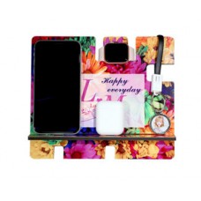 Sublimation MDF mobile holder wooden cellphone stand