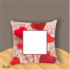 sublimation blank love pillow cases case for  Valentine's Day 003