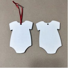 sublimation christmas mdf  ornament two sided printing