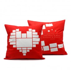 sublimation blank love pillow cases case for  Valentine's Day