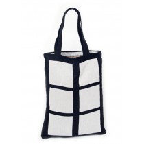 sublimation 6 panel tote bags bag