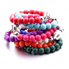 sublimation bead button bracelet bracelets bangle for women bbrs035