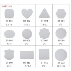 sublimation blank aluminum fridge magnet BT-011 and BT-012  big size