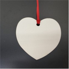 sublimation christmas mdf  ornament two sided printing