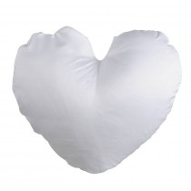sublimation white heart full pillow cases