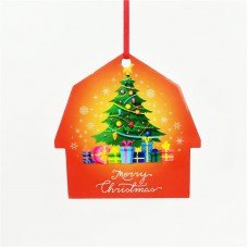 sublimation christmas mdf  ornament two sided printing