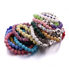 sublimation bead button bracelet bracelets bangle bbrs059
