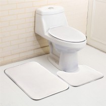 sublimation blank full white Toilet mat