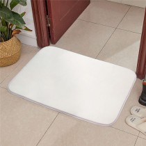 sublimation blank full white floor door  mat