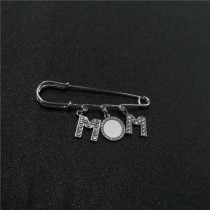 sublimation mom love pins brooches