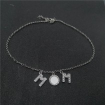sublimation mom necklaces pendants-letter