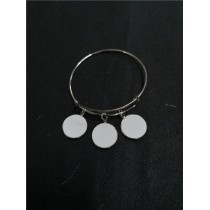 sublimation blank  push pull alloy  bracelet bangles