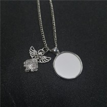 sublimation blank  wings necklaces pendants