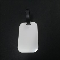 Sublimation FRP plastic Luggage Tags