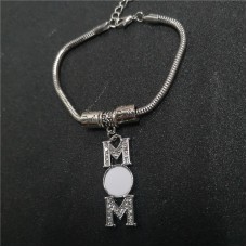 sublimation mom love bracelets