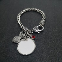 sublimation  bracelets with birthstone
