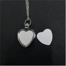 sublimation urn necklace pendant