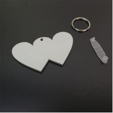 blank sublimation  MDF key chain  sublimation keychains personality gift wholesales