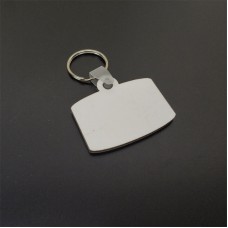 blank sublimation MDF key chain dye sublimation keychains personality gift wholesales