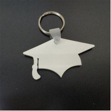 blank sublimation MDF key chain dye sublimation keychains personality gift wholesales