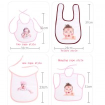 sublimation blank baby bib 