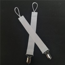 Sublimation Pacifier Clips Universal Pacifier Holder metal clip is high quality stainless steel