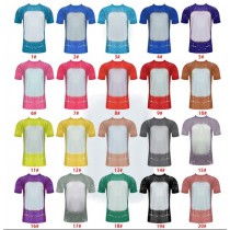 sublimation blank tie-dyed adult T-shirts t-shirt