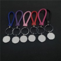 sublimation blank rope  keychains