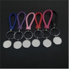 sublimation blank rope  keychains
