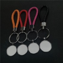 sublimation blank rope  keychains