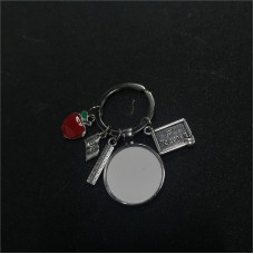 sublimation teacher  keychains