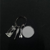 sublimation Mechanics dad  keychains
