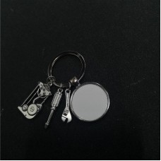 sublimation Mechanics dad  keychains
