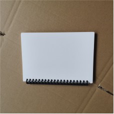  sublimation Plastic notebook- Notebook case -sublimation white Plastic