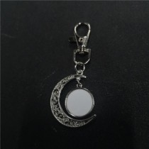 sublimation moon baby baptism keychains