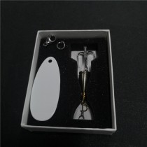 sublimation blank metal  fish hook for dad