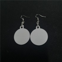 sublimation blank aluminum dangle earrings