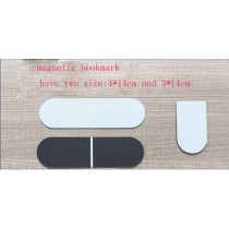 sublimation blank bookmark magnet with Rubber soft magnetic