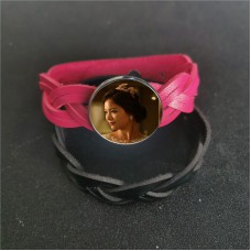 sublimation blank leather bracelet bangles 