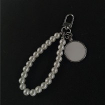 sublimation bead  keychains  key ring