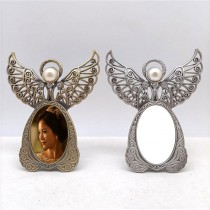sublimation blank  metal wings angel  photo frame
