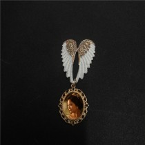 sublimation blank wings wedding pins brooches